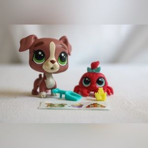 Littlest PetShop Pets in the City (Calla Boxton #129 and Blossom Clawson #130)